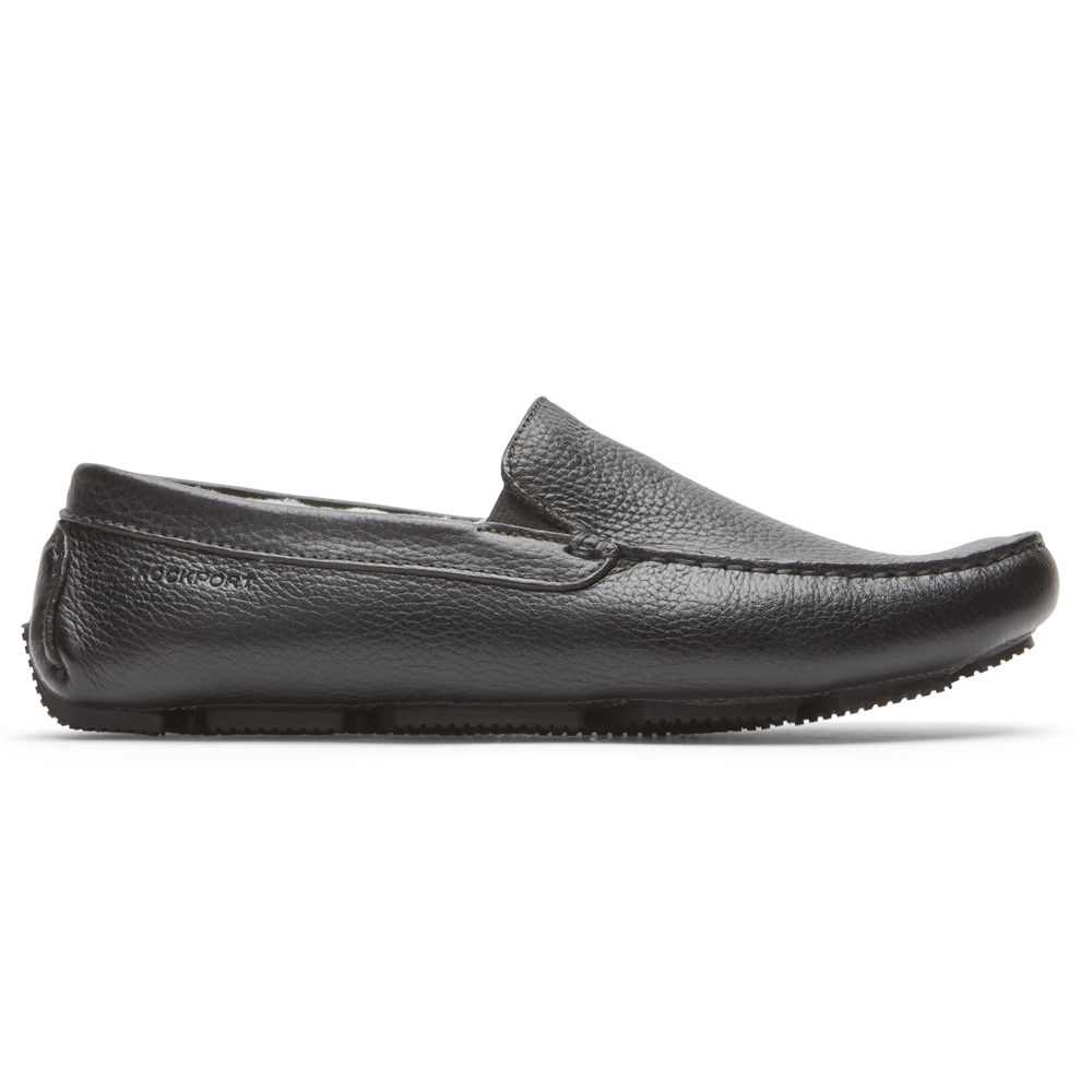 Rockport Mens Rhyder - Slippers Black - TBC769528